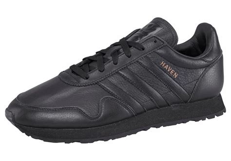 schwarze sneaker damen leder adidas|Frauen · Sneakers · Obermaterial Aus Leder .